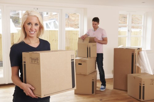 Careful loading support for a Brixton flat move