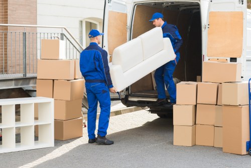 Moving service planning for a home move in Brixton