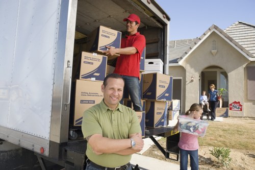 Removal van for residential and commercial moves in Brixton