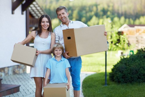 Professional moving truck service for Brixton customers